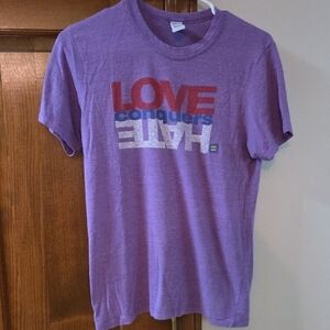 Human Rights Campaign Purple Love Tee - Short Sleeve, S